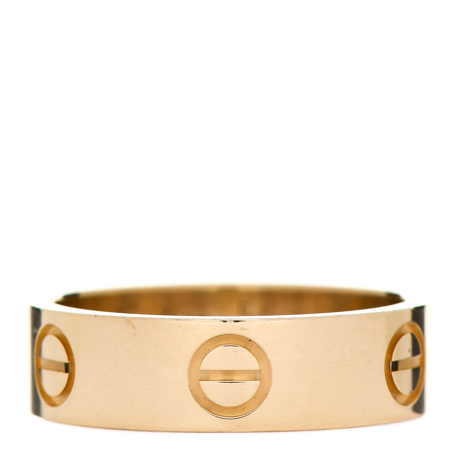 Cartier 18K Yellow Gold 5.5mm LOVE Ring 54 7 1 of 5