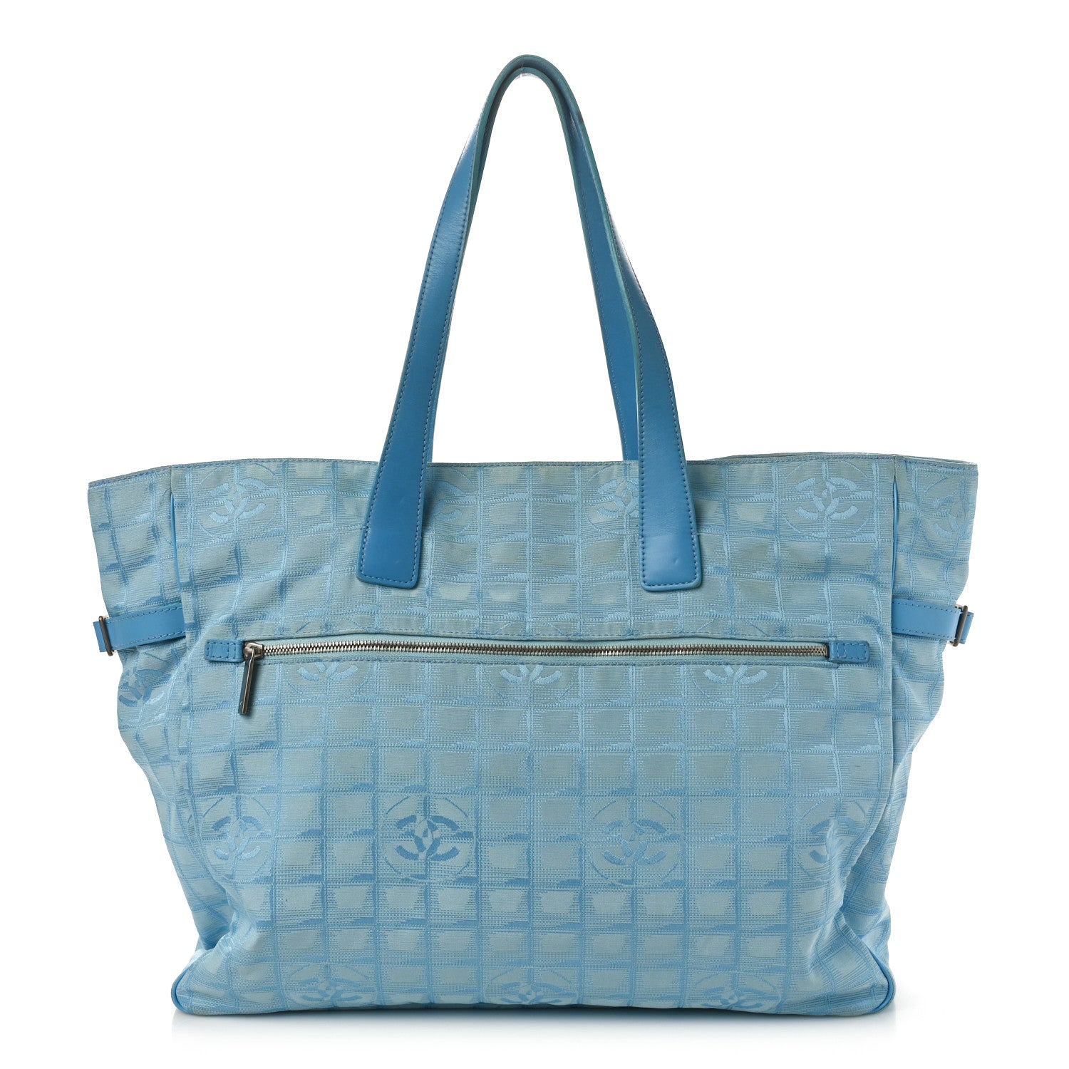 Chanel Nylon Travel Tote Beige 1 of 13