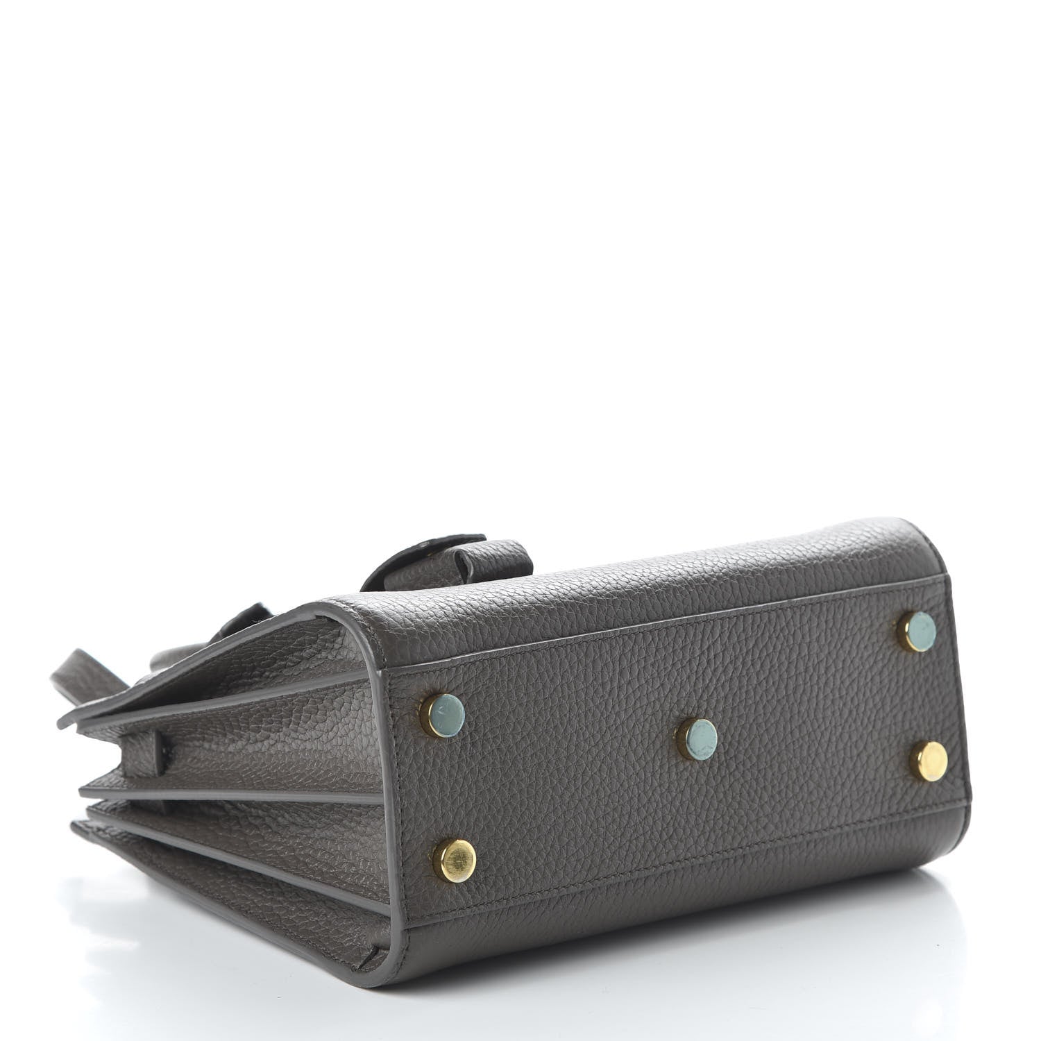 Saint Laurent Grained Calfskin Nano Sac De Jour Fog 4 of 9