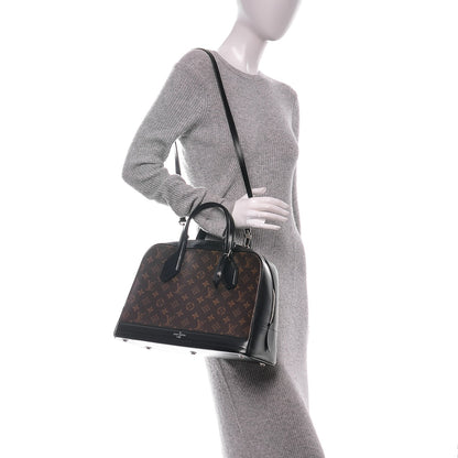 Louis Vuitton Monogram Dora MM Black 2 of 7