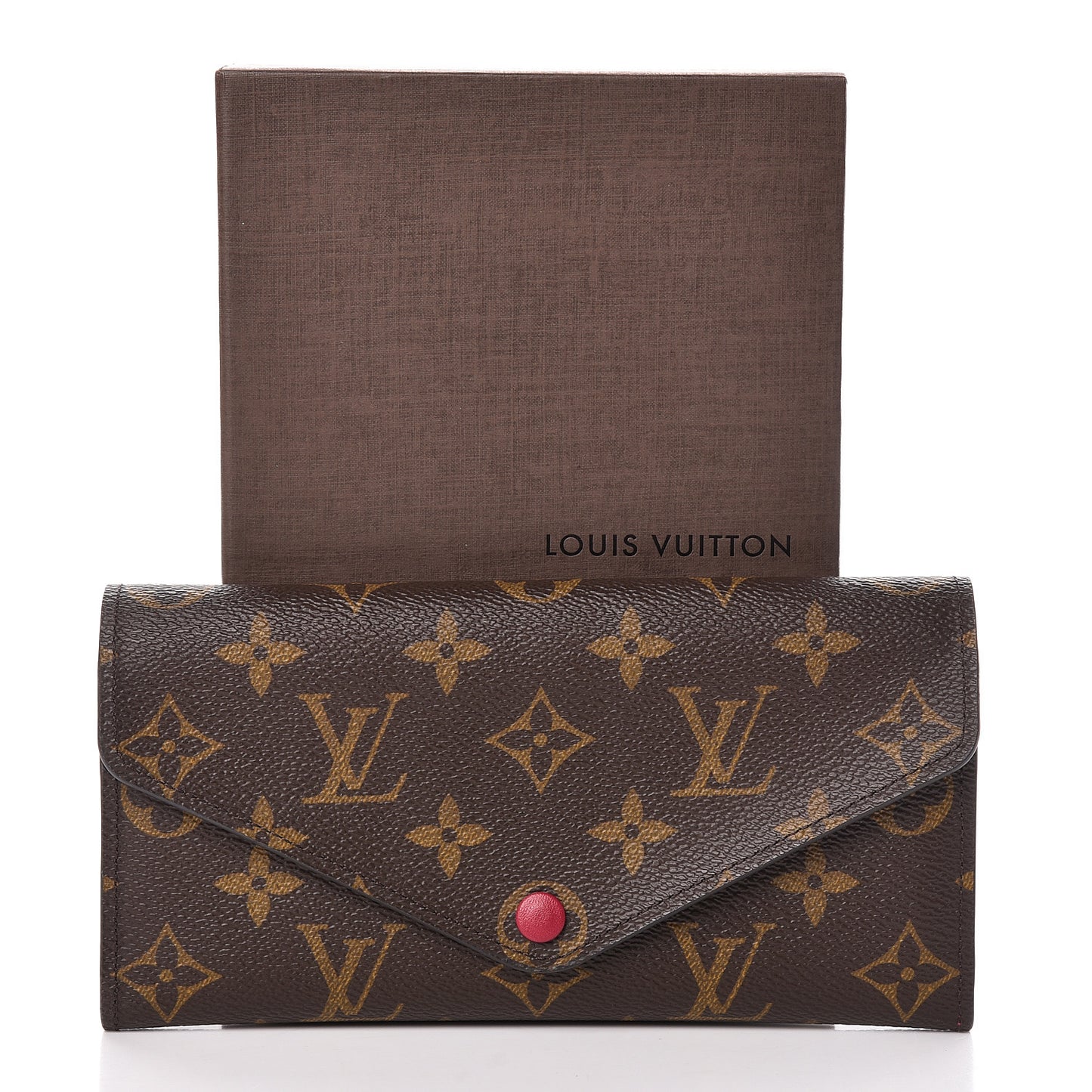 Monogram Josephine Wallet Fuchsia