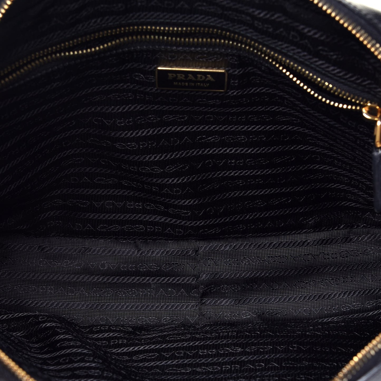 Saffiano Lux Bowler Black
