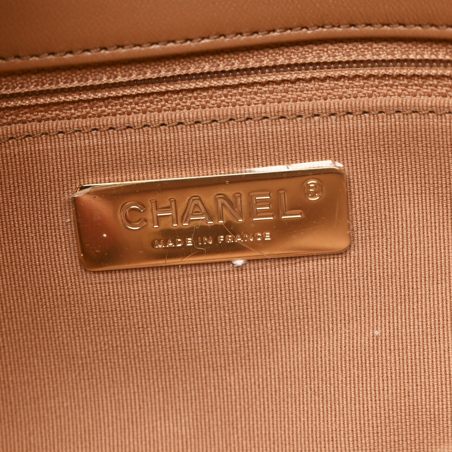 Chanel Lambskin Quilted Medium Chanel 19 Flap Brown 6 of 11