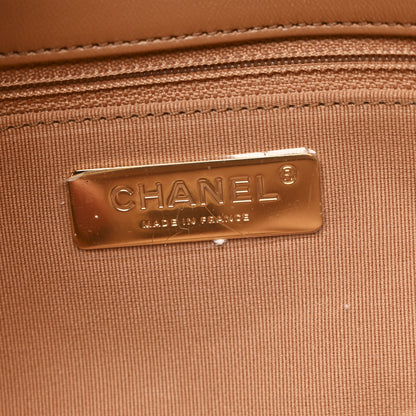Chanel Lambskin Quilted Medium Chanel 19 Flap Brown 6 of 11