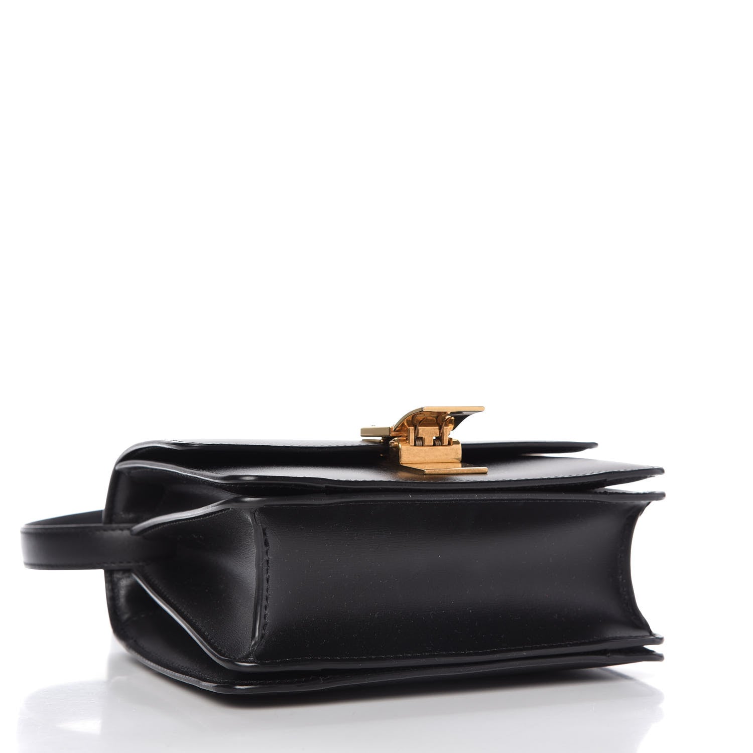 Celine Box Calfskin Small Classic Box Flap Bag Black 4 of 8