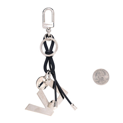 Louis Vuitton Calfskin Rope Bag Charm Key Holder 2 of 4