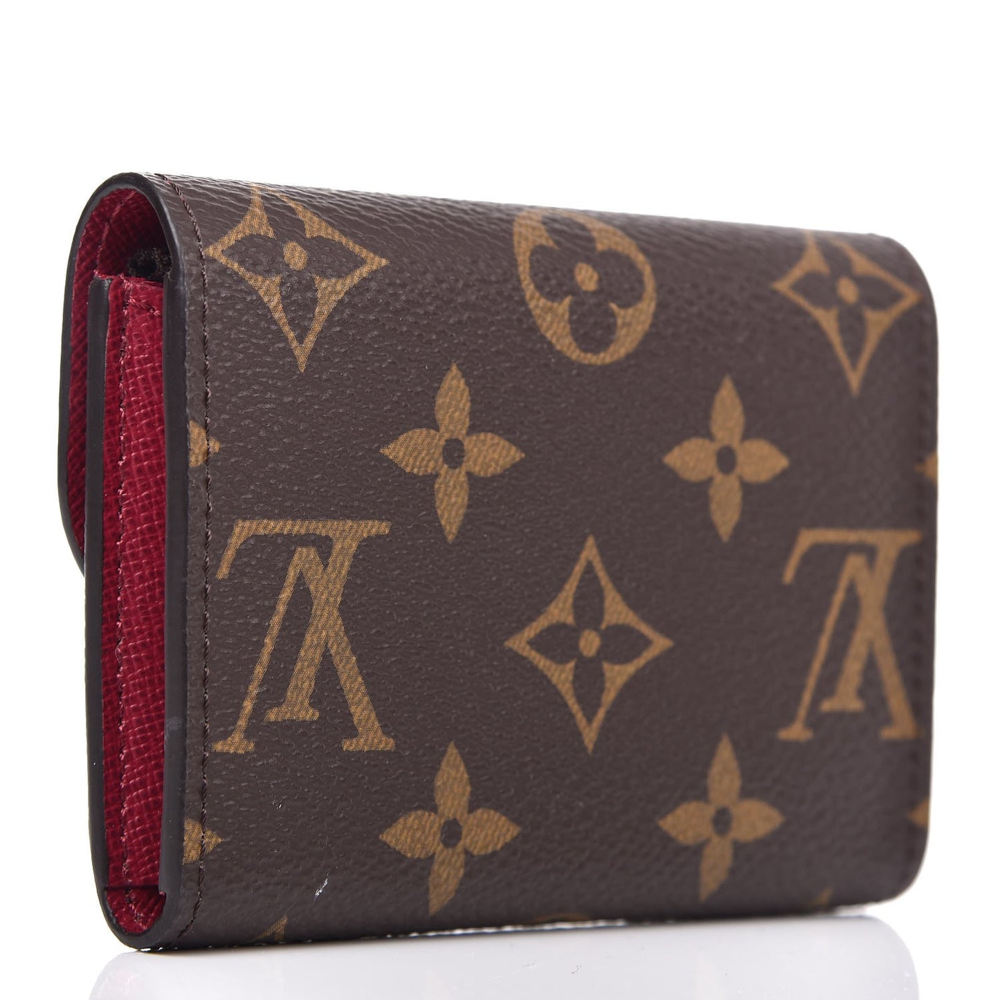 Monogram Rosalie Coin Purse Fuchsia