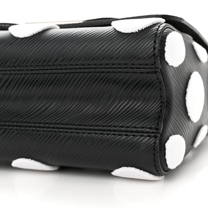 Louis Vuitton Epi Polka Dots Twist Shoulder Bag PM White Black 10 of 10