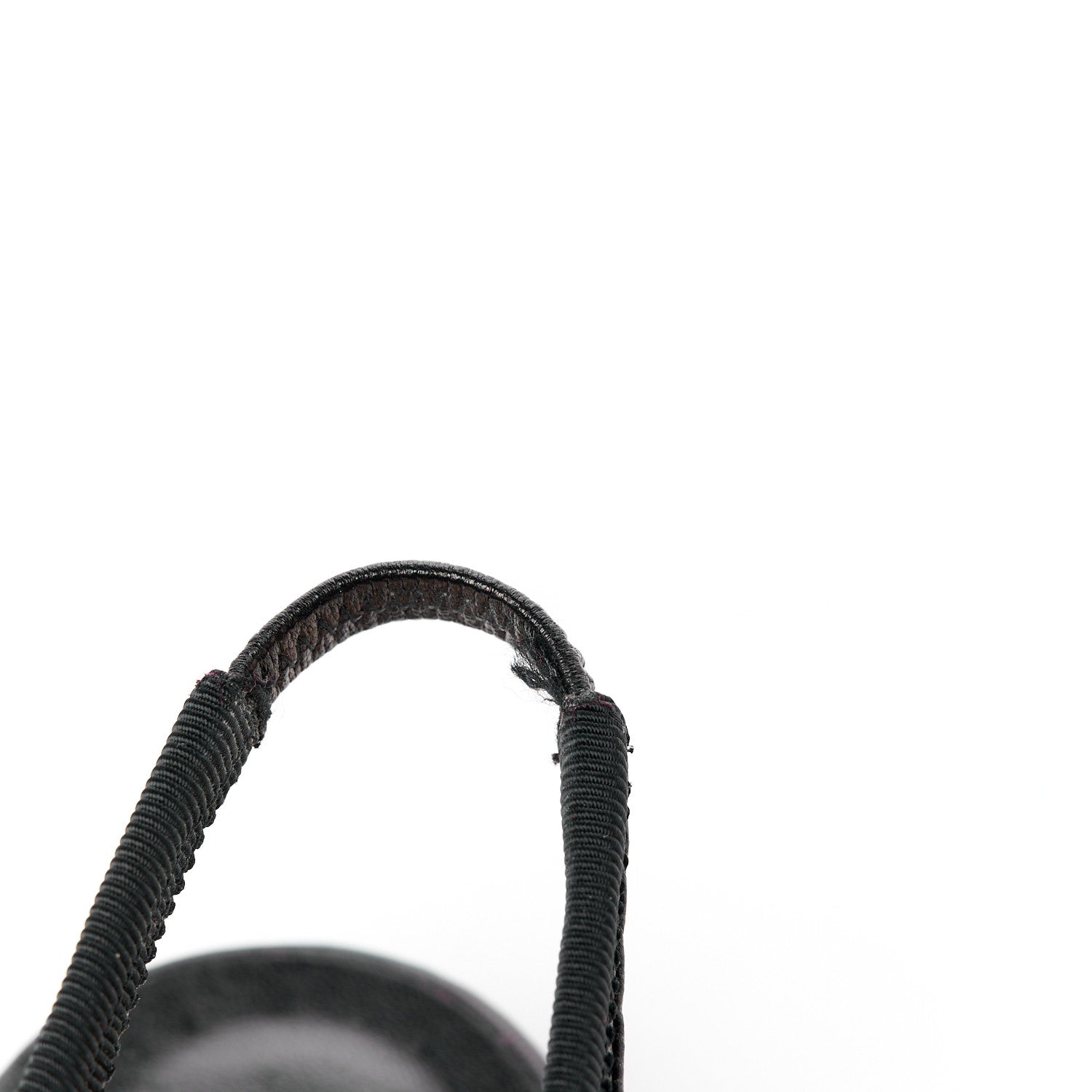Christian Louboutin Nappa Spiked Hall Slingback Flats 39.5 Black 9 of 10