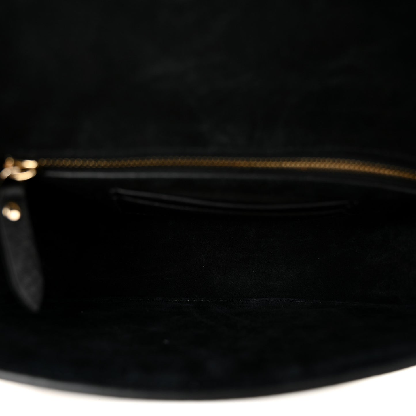 Grained Calfskin Rockstud Flap Messenger Black