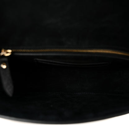 Valentino Garavani Grained Calfskin Rockstud Flap Messenger Black 5 of 9