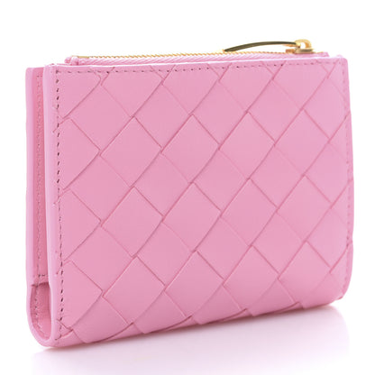 Bottega Veneta Nappa Intrecciato Cassette Bifold Zip Wallet Ribbon 3 of 9