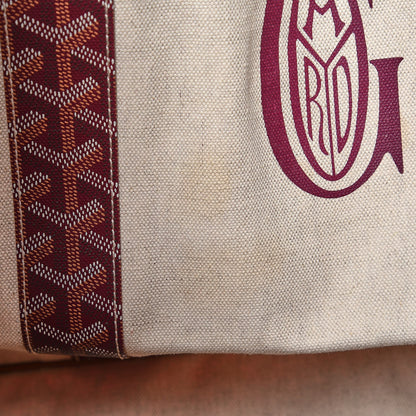 Goyard Goyardine Reversible Pertuis GM Burgundy 10 of 13
