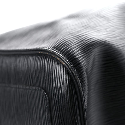 Louis Vuitton Epi Keepall 55 Black 8 of 33