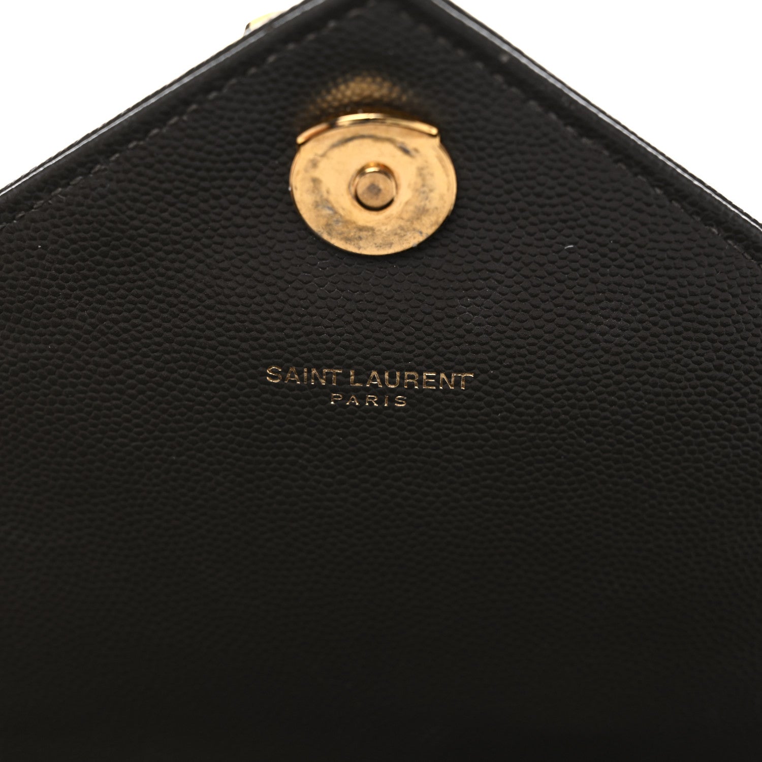 Saint Laurent Grain De Poudre Matelasse Chevron Large Monogram Satchel Bronze 7 of 16