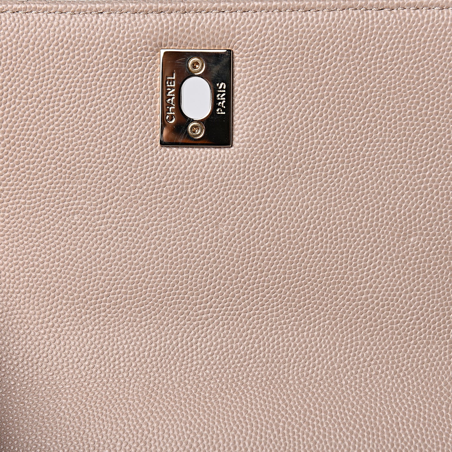 Caviar Quilted Small Business Affinity Flap Beige