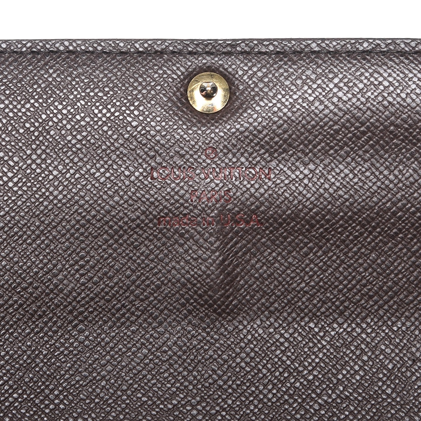 Damier Ebene Sarah Wallet