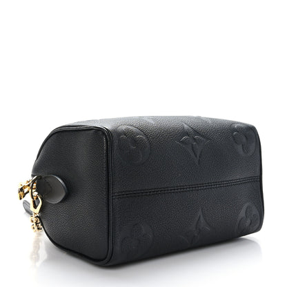 Louis Vuitton Empreinte Monogram Giant Speedy Bandouliere 20 Black 4 of 8