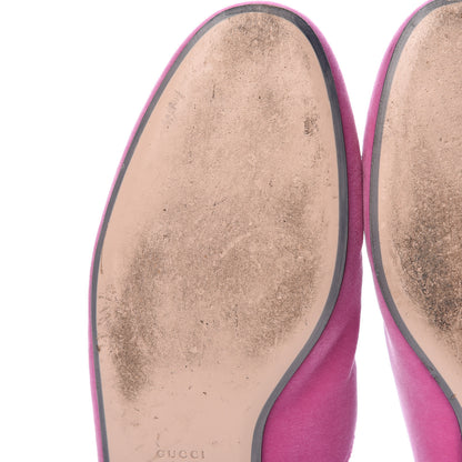 Gucci Velvet Marquise Crystals Womens Princetown Slippers 39.5 Malva Dark Malva 15 of 15