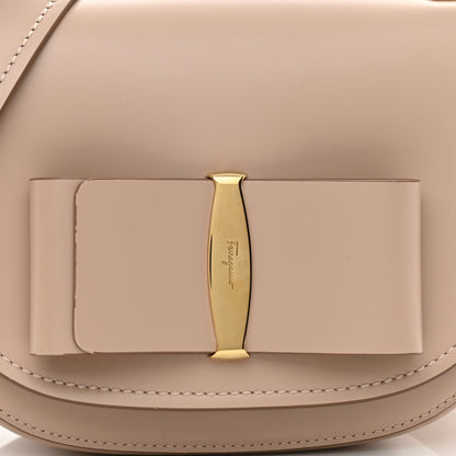 Salvatore Ferragamo Smooth Calfskin Small Anna Shoulder Bag New Bisque 8 of 10