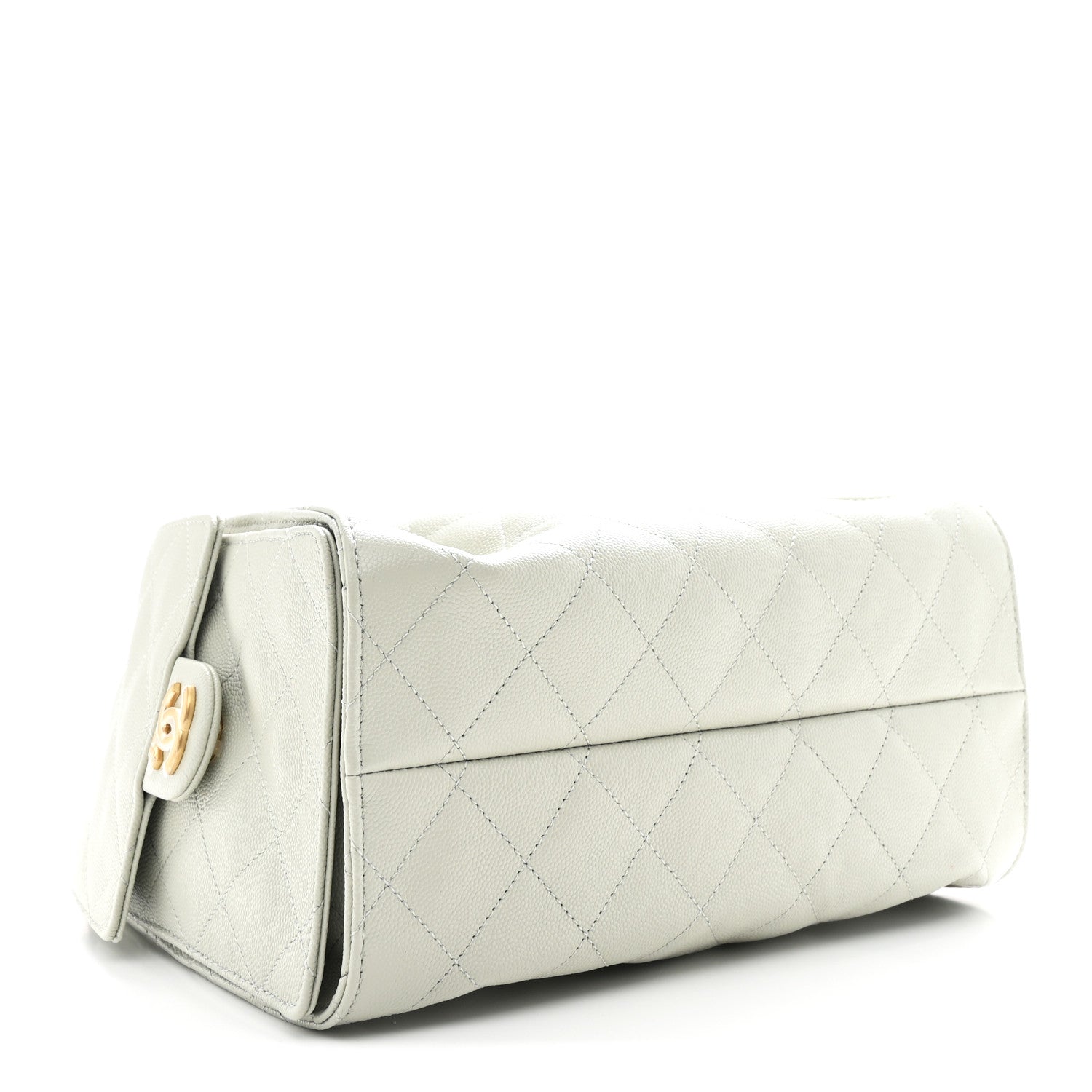 Chanel Caviar Quilted Small Chanel 25 Handbag Light Green 4 of 11