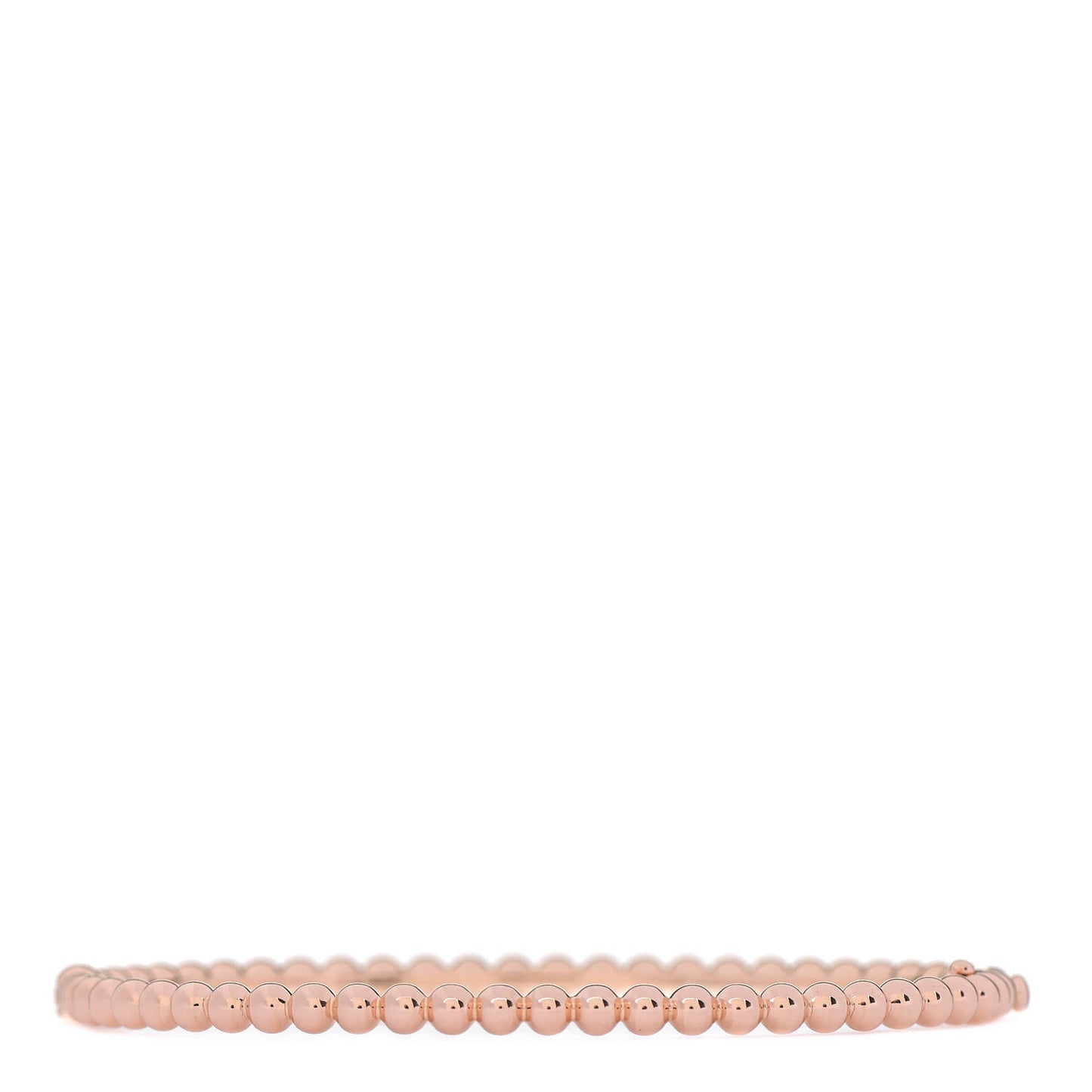 18K Rose Gold Perlee Pearls of Gold Bracelet M