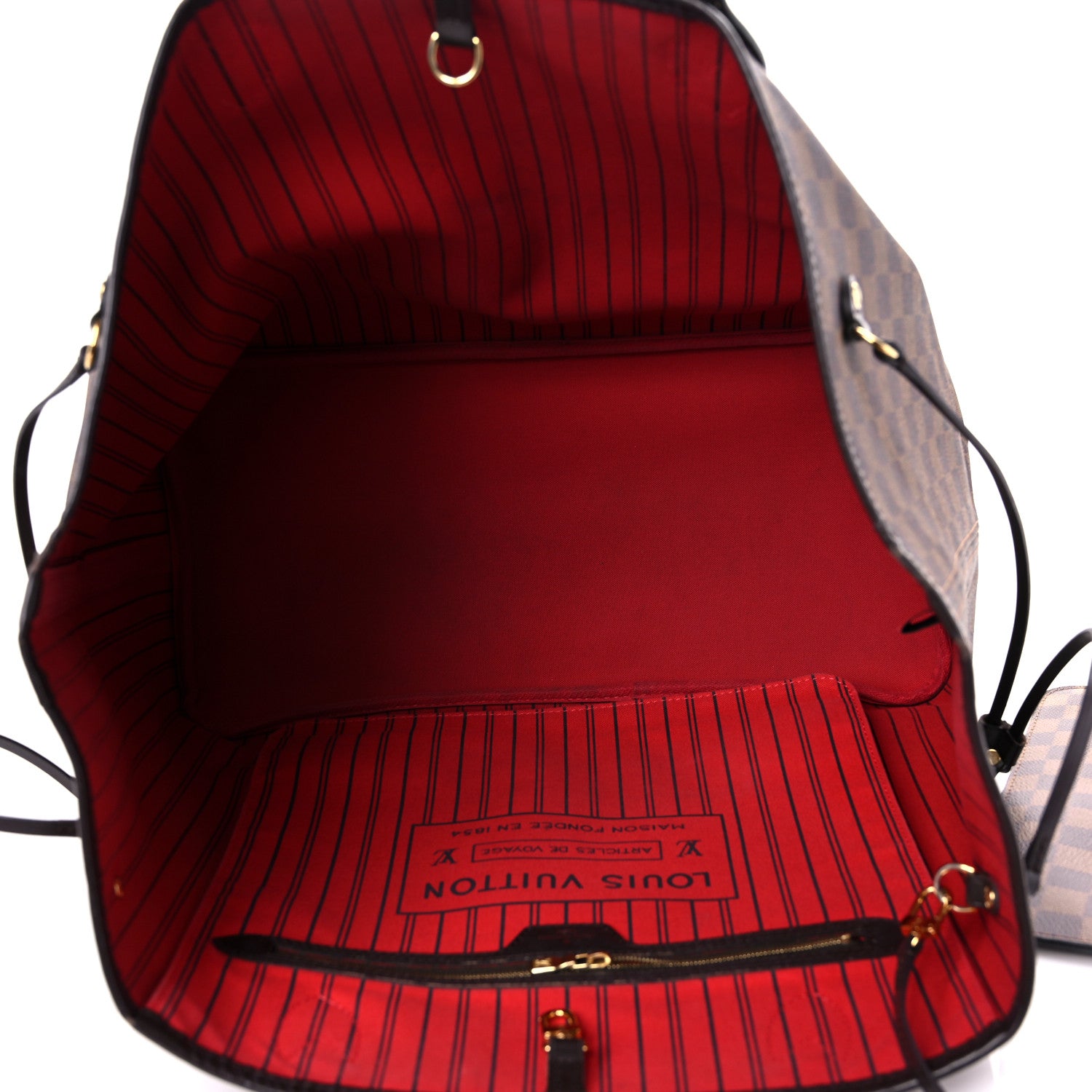 Louis Vuitton Damier Ebene Neo Neverfull GM 6 of 20