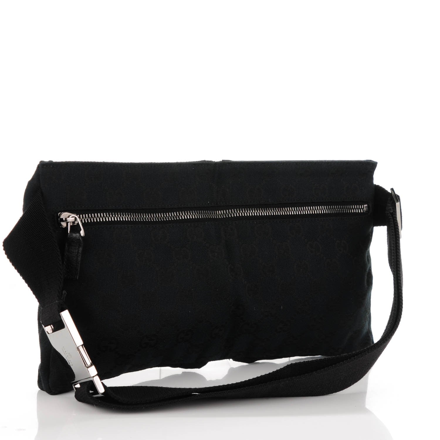 Gucci Monogram Belt Bag Black 3 of 8
