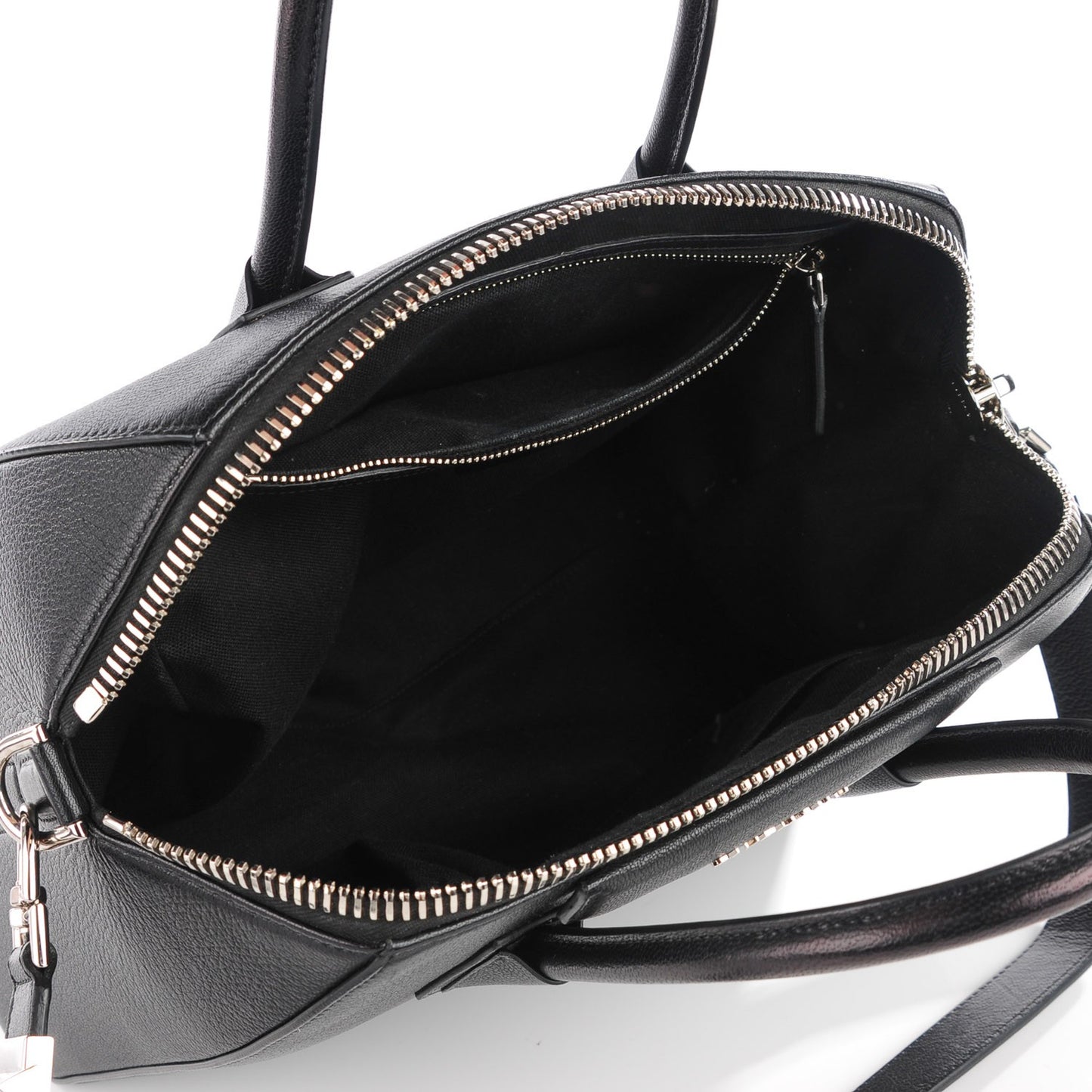 Sugar Goatskin Medium Antigona Black