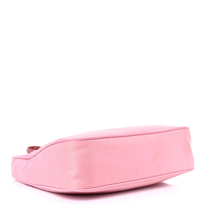 Prada Tessuto Nylon Saffiano Mini Re-Edition 2000 Bag Rosa 4 of 13