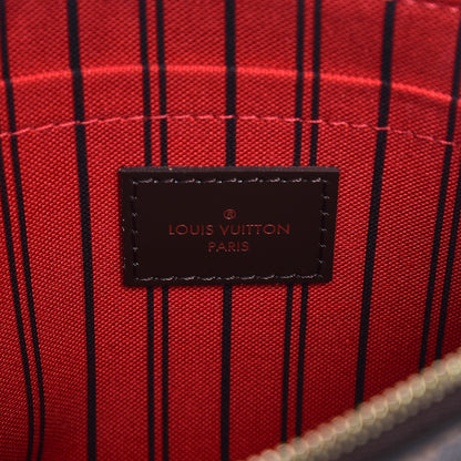 Louis Vuitton Damier Ebene Neverfull MM GM Pochette 6 of 8