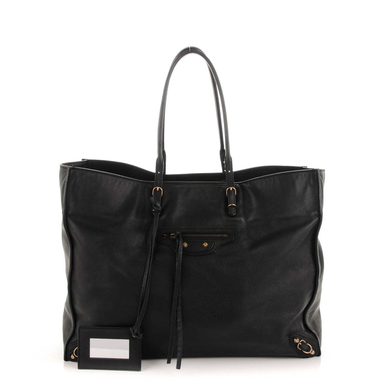 Veau Papier A4 Tote Black