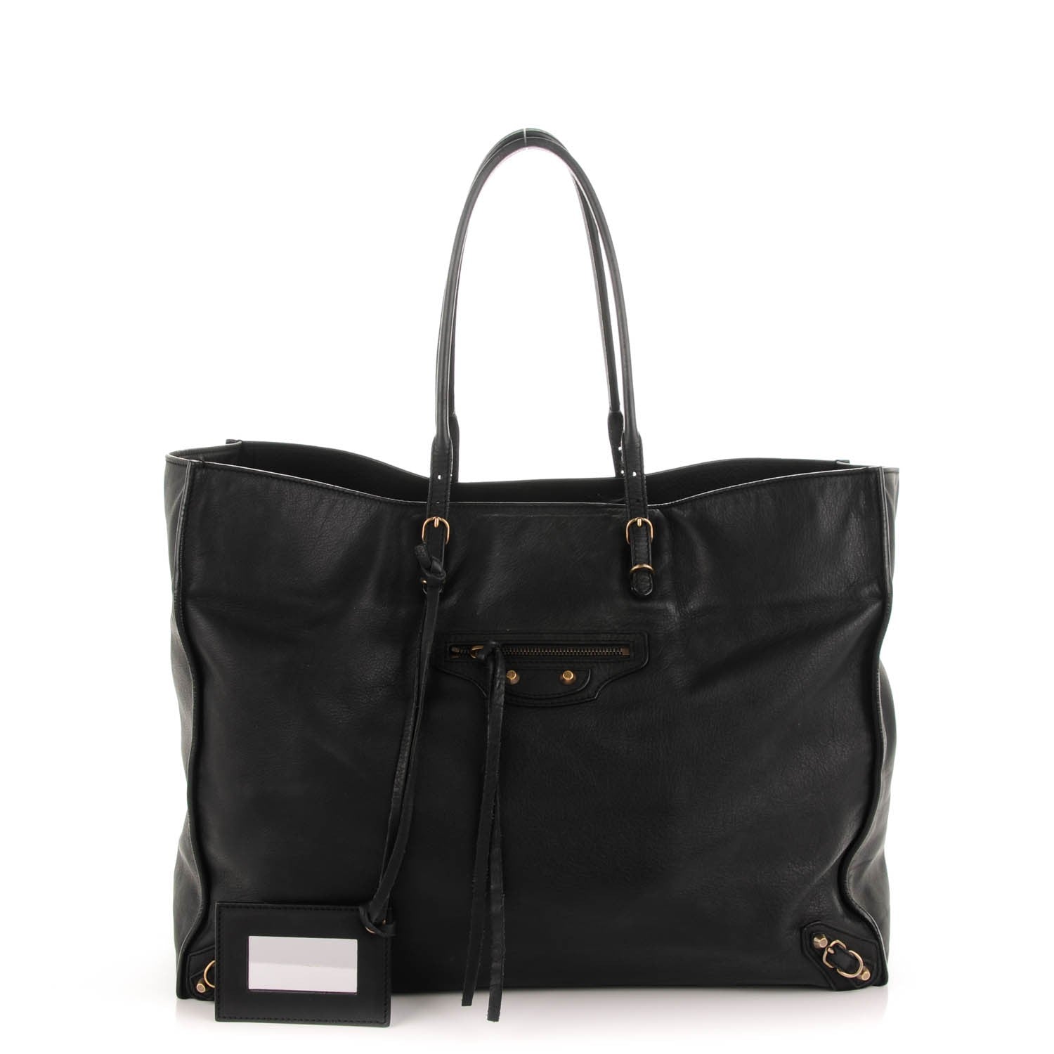 Balenciaga Veau Papier A4 Tote Black 1 of 7