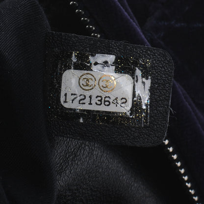 Chanel Velvet Mini Backpack Plum 8 of 8