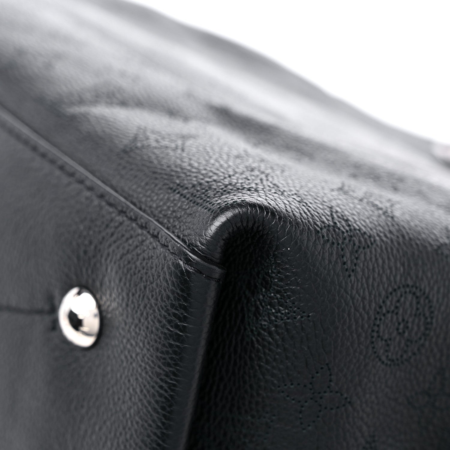 Louis Vuitton Mahina Carmel Hobo Black 10 of 11