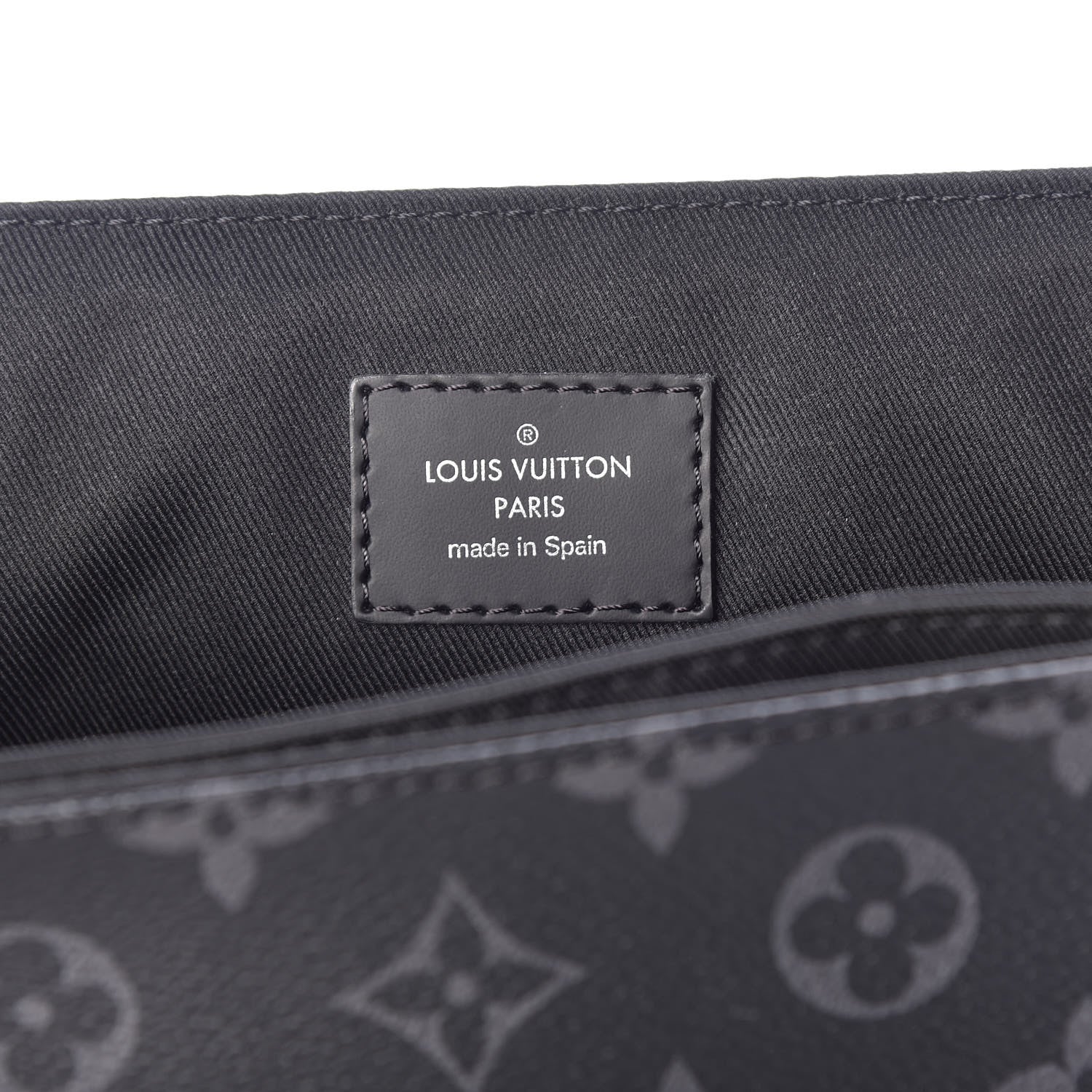 Louis Vuitton Monogram Eclipse District PM Black 8 of 9