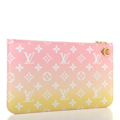 Louis Vuitton Monogram By The Pool Neverfull MM Pochette Light Pink 3 of 7