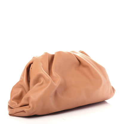 Bottega Veneta Smooth Butter Calf The Pouch Oversized Clutch Clay 3 of 10
