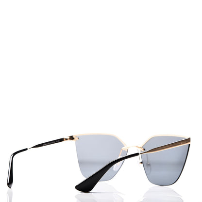 Prada Cat Eye Sunglasses SPR 68T Black 3 of 7
