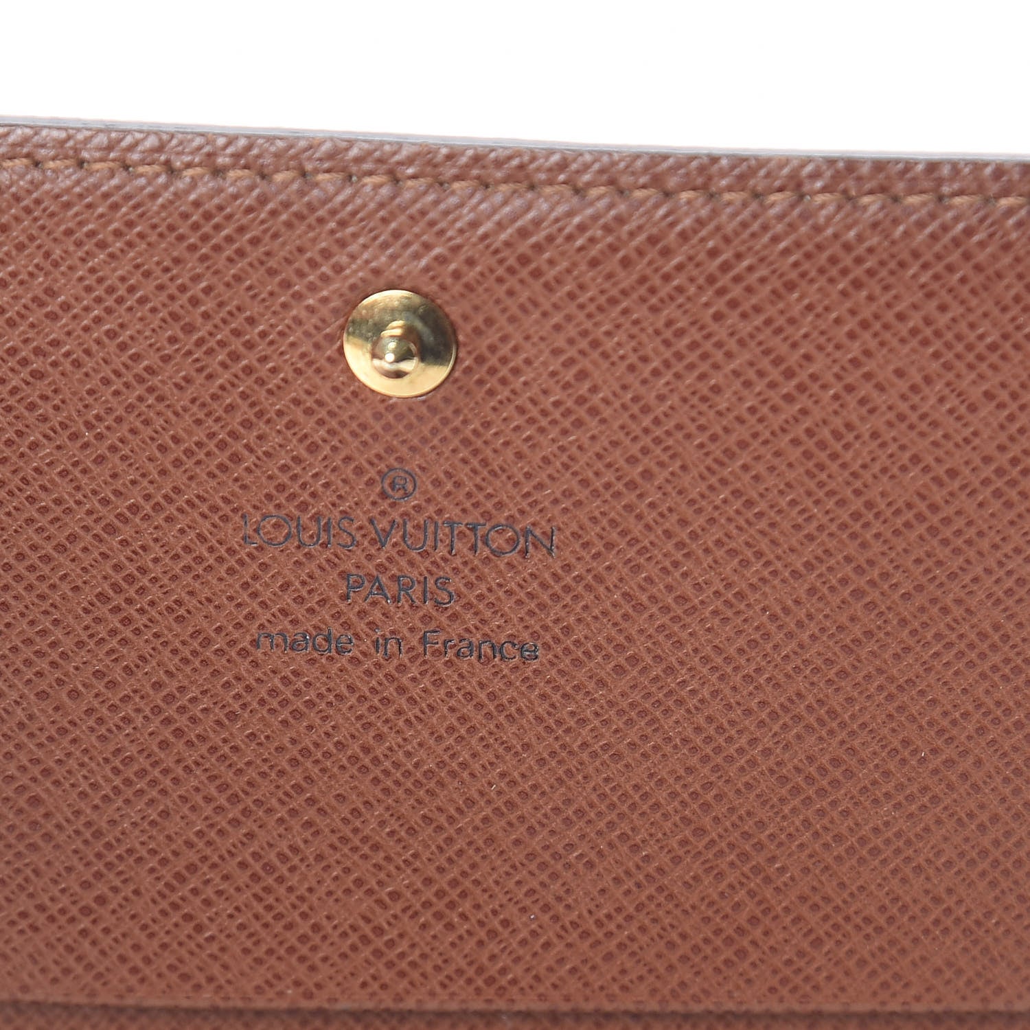 Louis Vuitton Monogram Porte-Monnaie Tresor Wallet 7 of 15