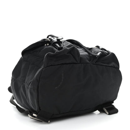 Prada Nylon Vela Medium Backpack Black 7 of 12