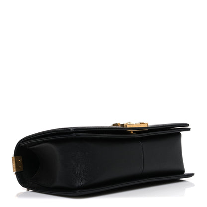 Chanel Caviar Quilted Medium Boy Flap Black 4 of 10