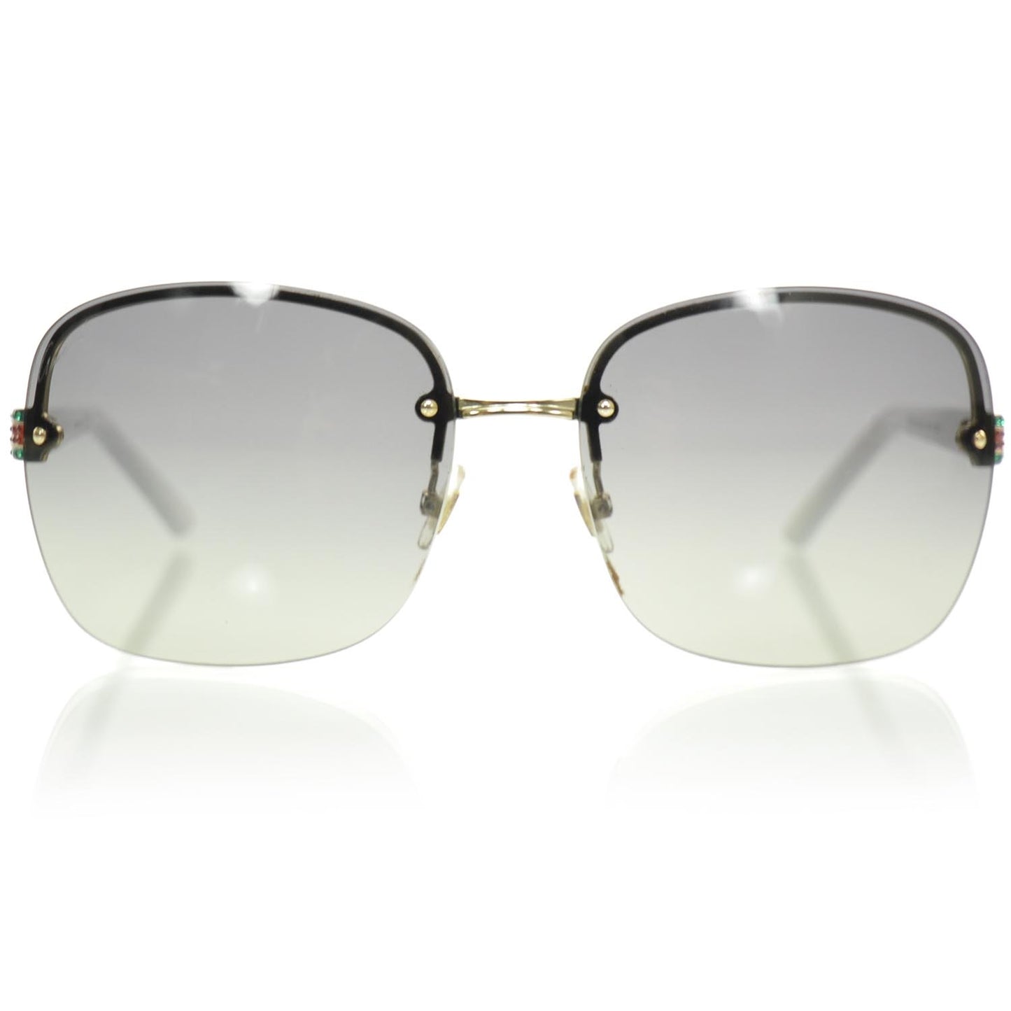 Crystal Web Sunglasses 2897S White