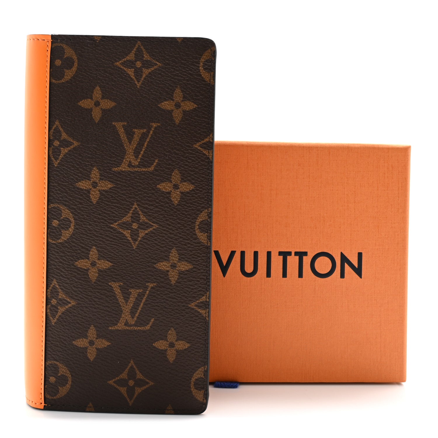 Louis Vuitton Monogram Macassar Brazza Wallet Safran 1834601