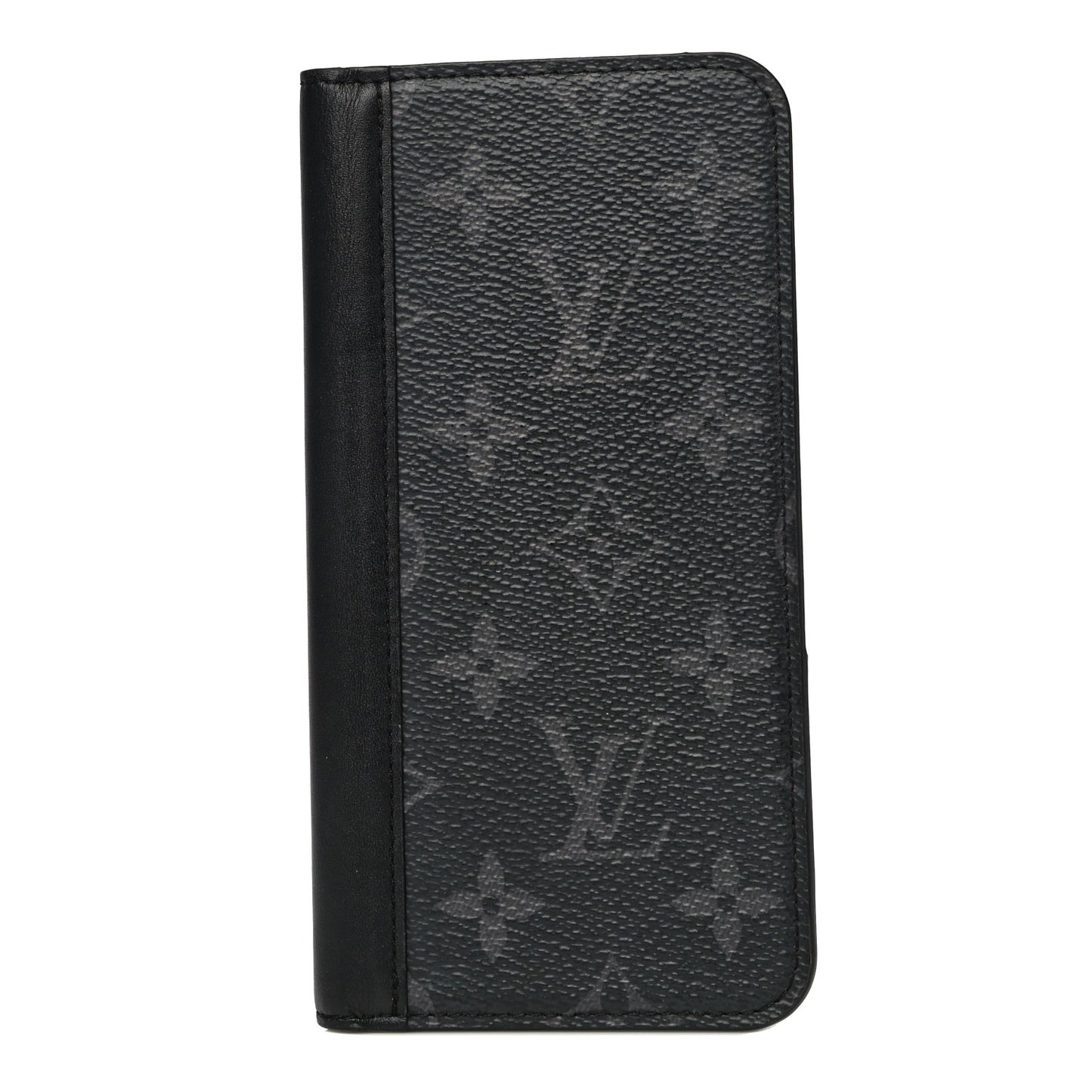 Monogram Eclipse iPhone XS Max Folio Case Black