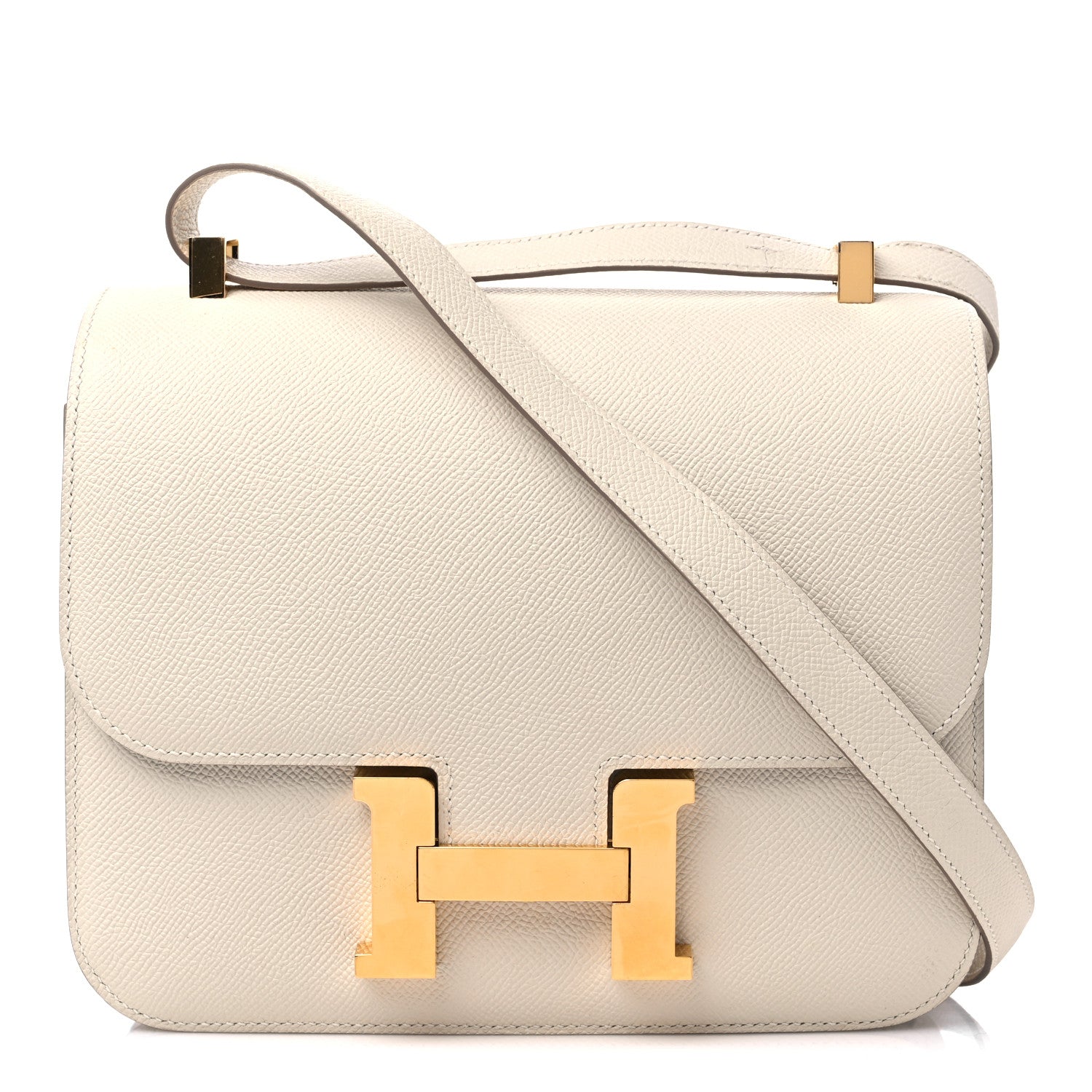 Hermes Epsom Constance 24 Craie 1 of 12