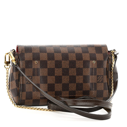 Louis Vuitton Damier Ebene Favorite PM 3 of 14