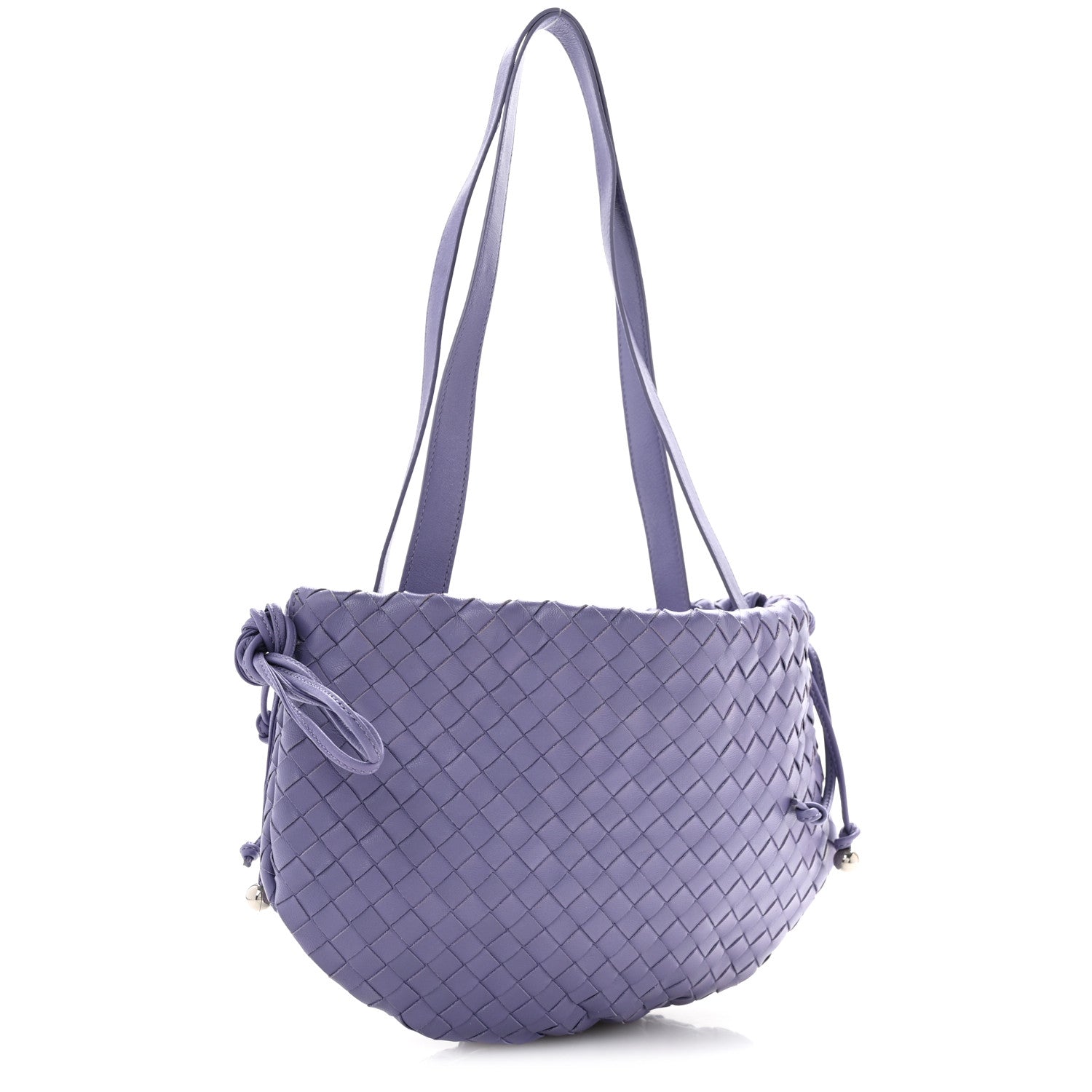 Bottega Veneta Nappa Intrecciato Small Bulb Lavender 3 of 13