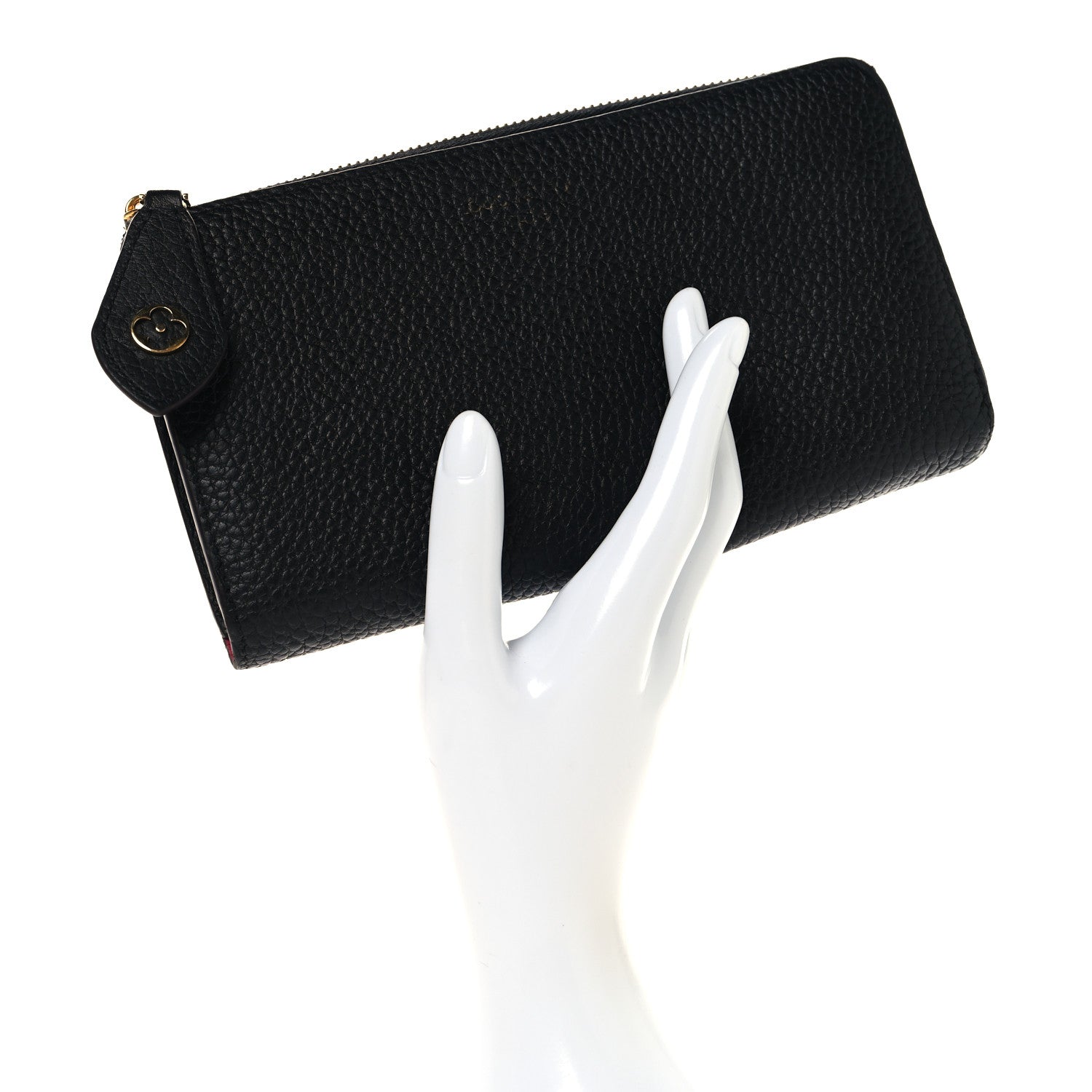 Louis Vuitton Taurillon Comete Wallet Black 2 of 7
