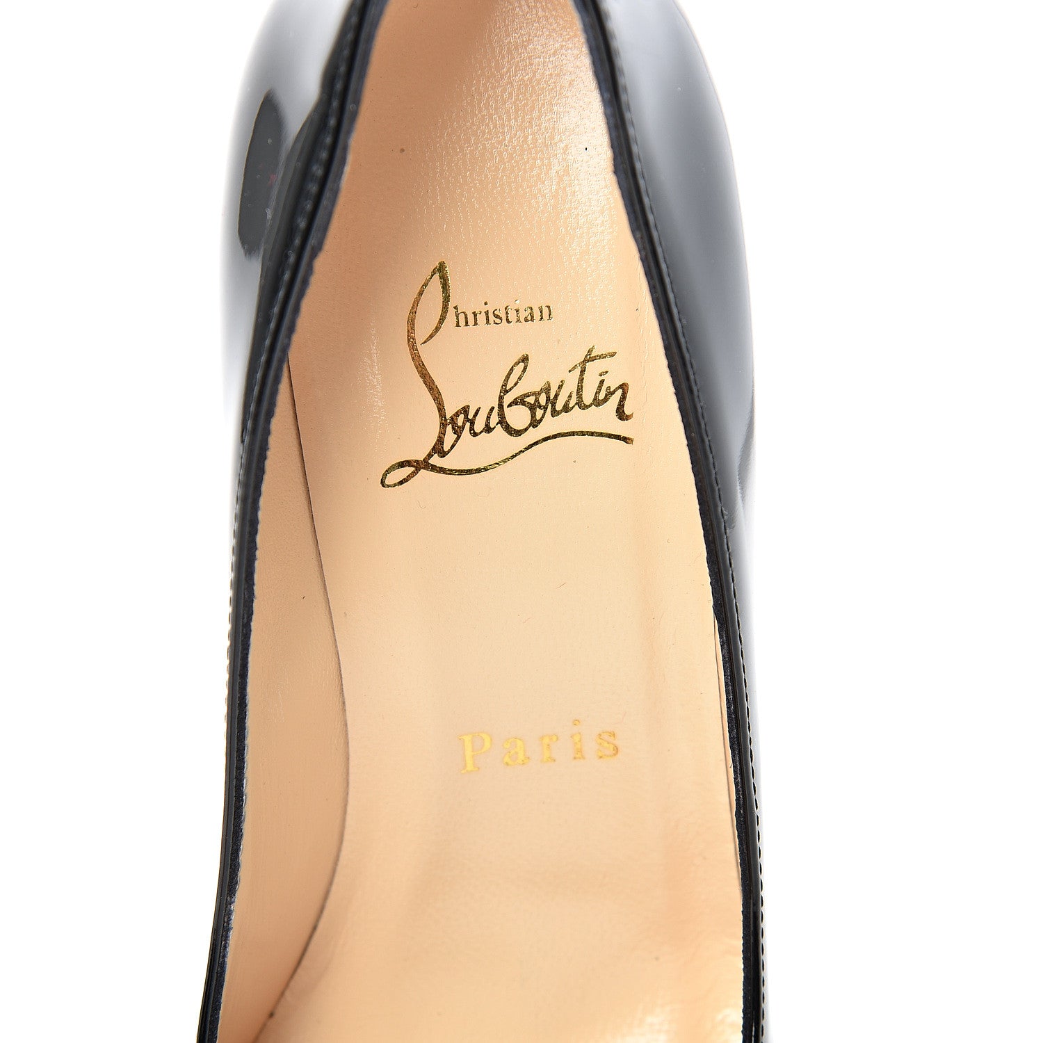 Christian Louboutin Patent Simple 70 Pumps 36.5 Black 6 of 11